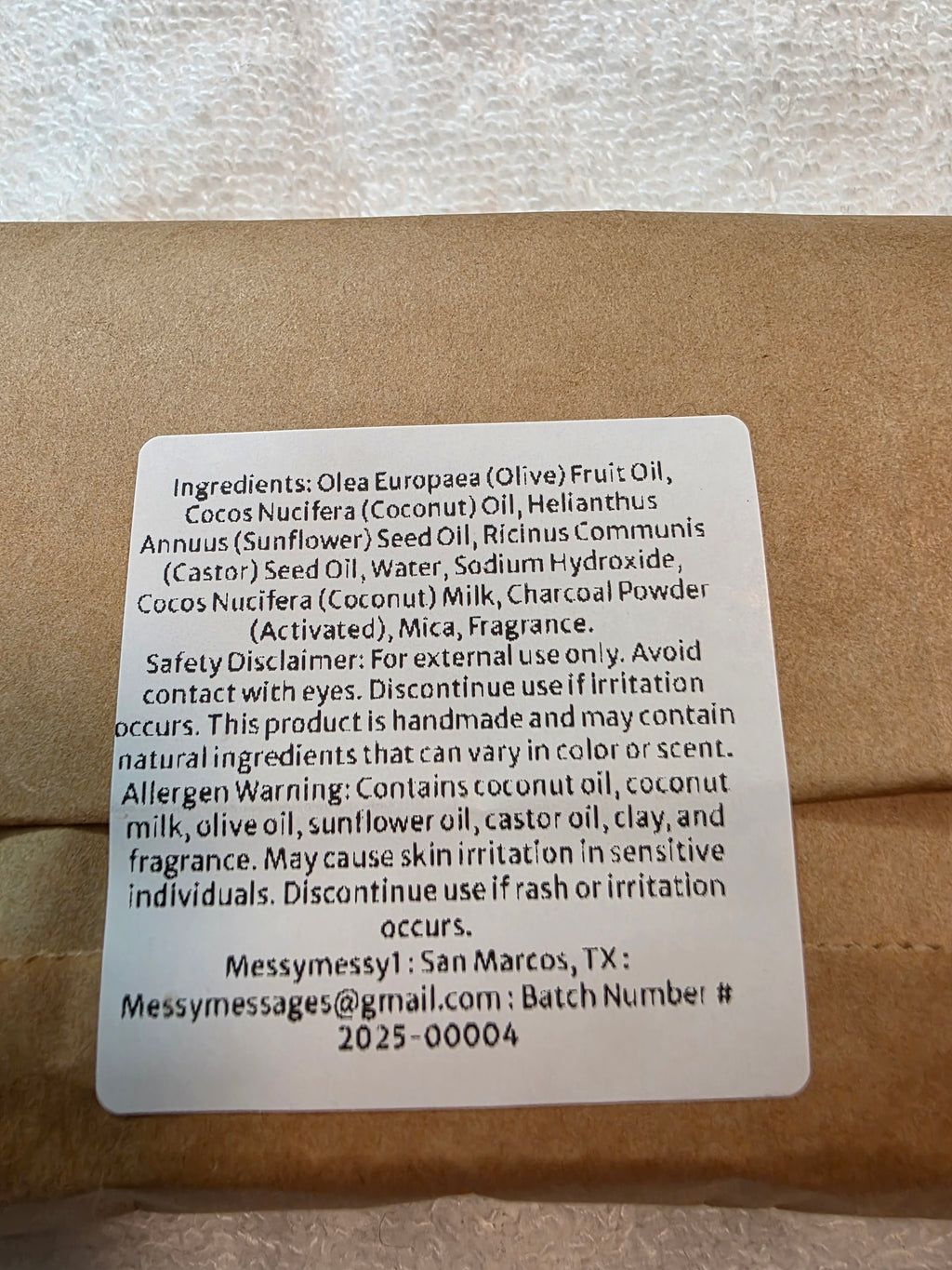 Evergreen Charcoal Heart Bar