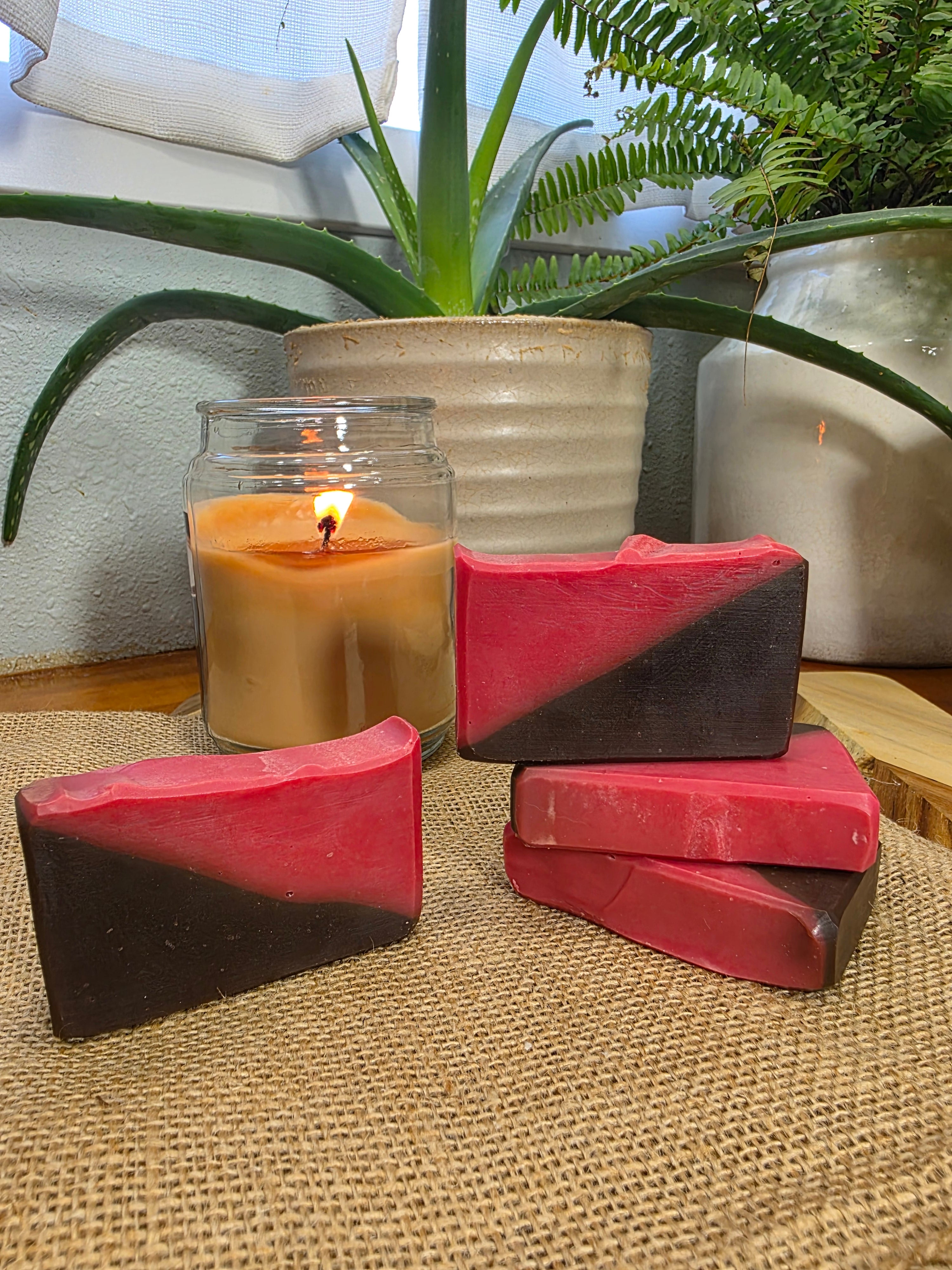 Strawberries After Dark Soap Bar
