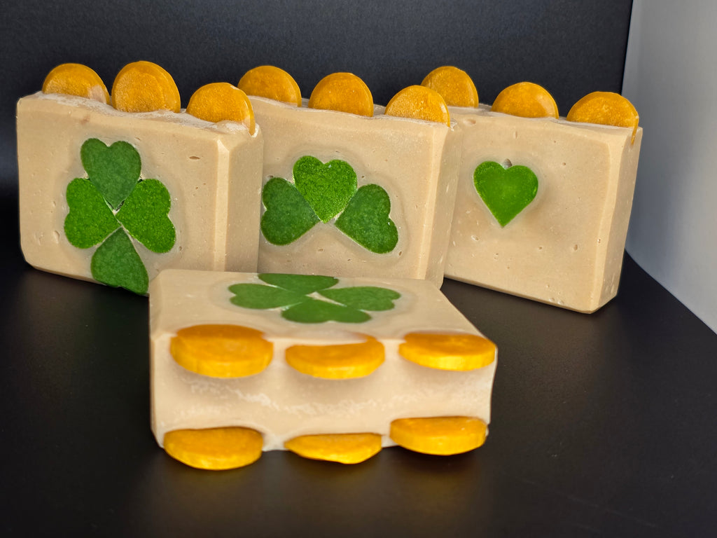 A Touch of Luck – Handmade Artisan Soap | Fresh Herbal Bar | Small Batch Cold Process Soap