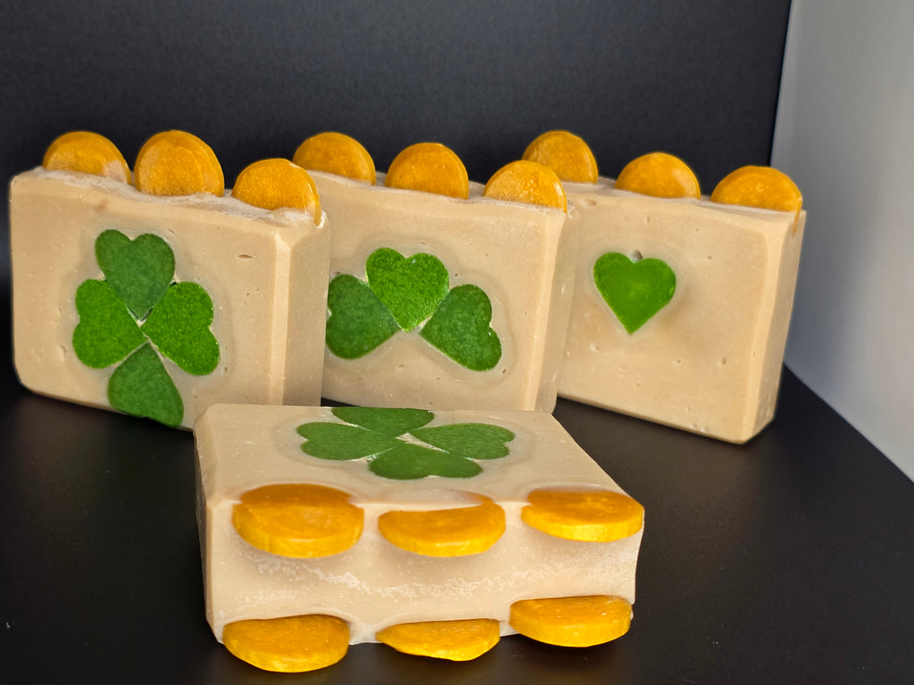 A Touch of Luck – Handmade Artisan Soap | Fresh Herbal Bar | Small Batch Cold Process Soap